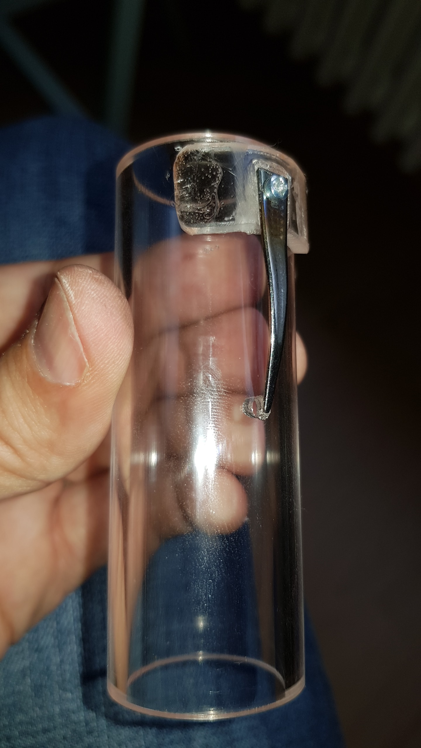 Clear sleeve